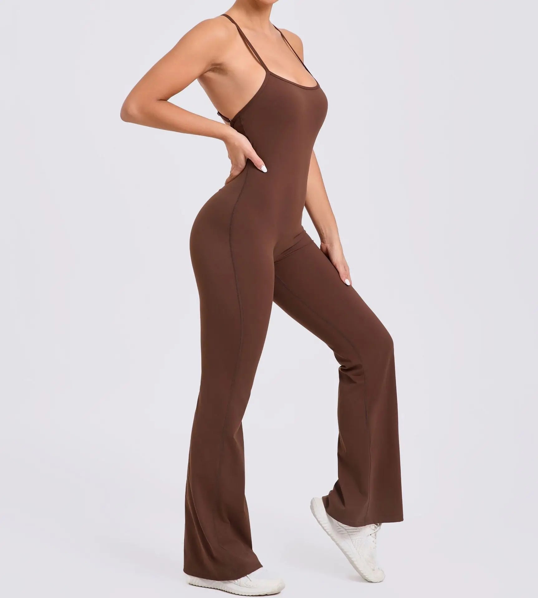 Workout Clothes Women Tracksuit Yoga Set Backless Jumpsuits One Piece Fitness Workout Rompers Sportswear Push Up Gym Set