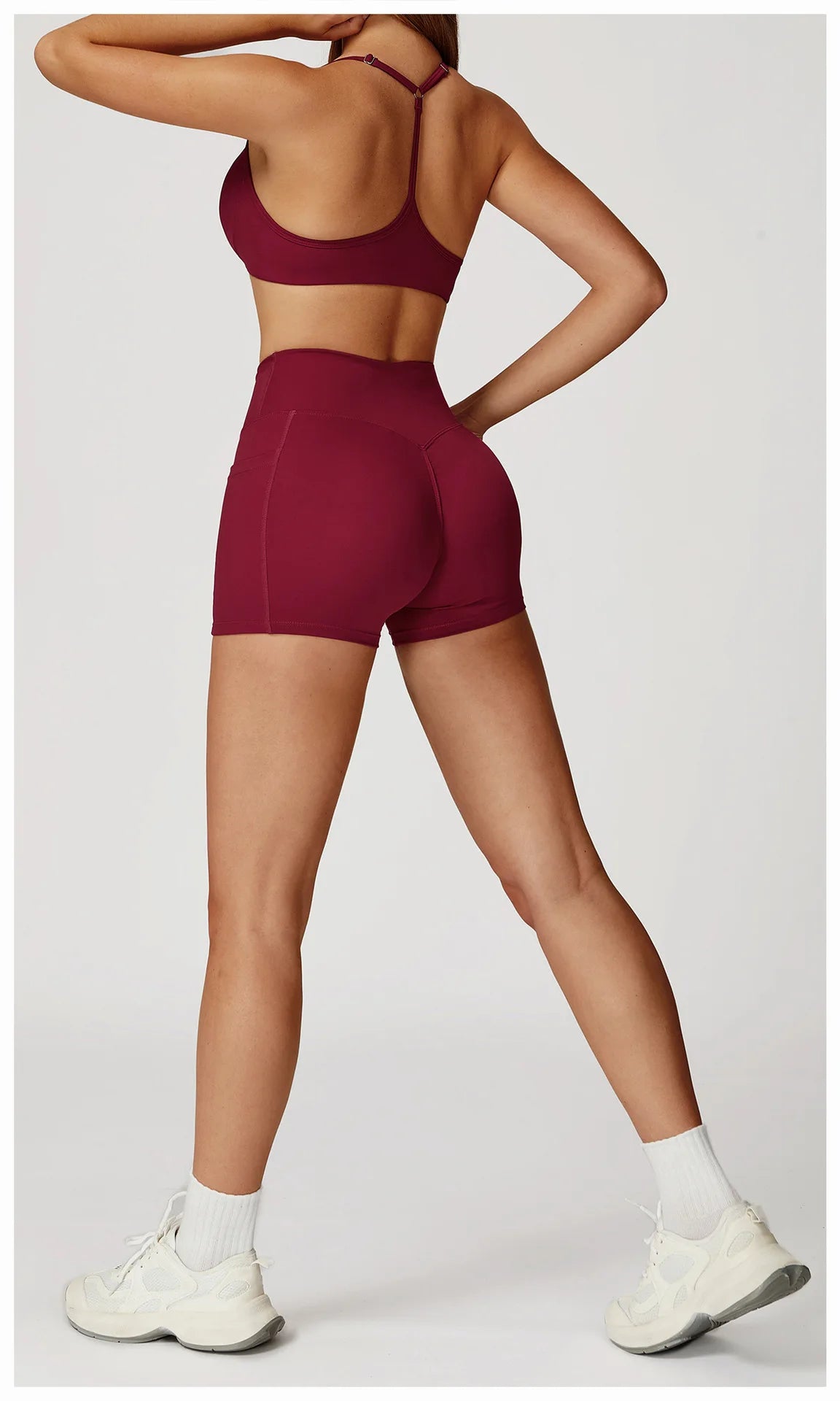 Women Tracksuit Yoga Set 2PCS Gym Workout Clothes for Female Push Up Bra High Waist Leggings Sexy Fitness Sportswear Sports Suit