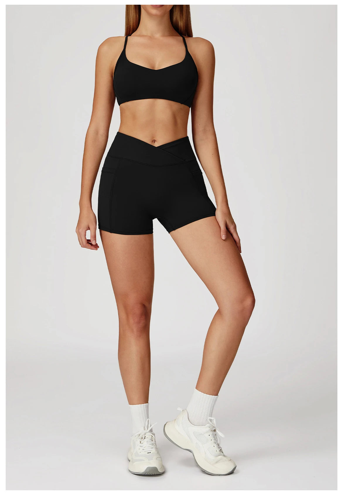 Women Tracksuit Yoga Set 2PCS Gym Workout Clothes for Female Push Up Bra High Waist Leggings Sexy Fitness Sportswear Sports Suit