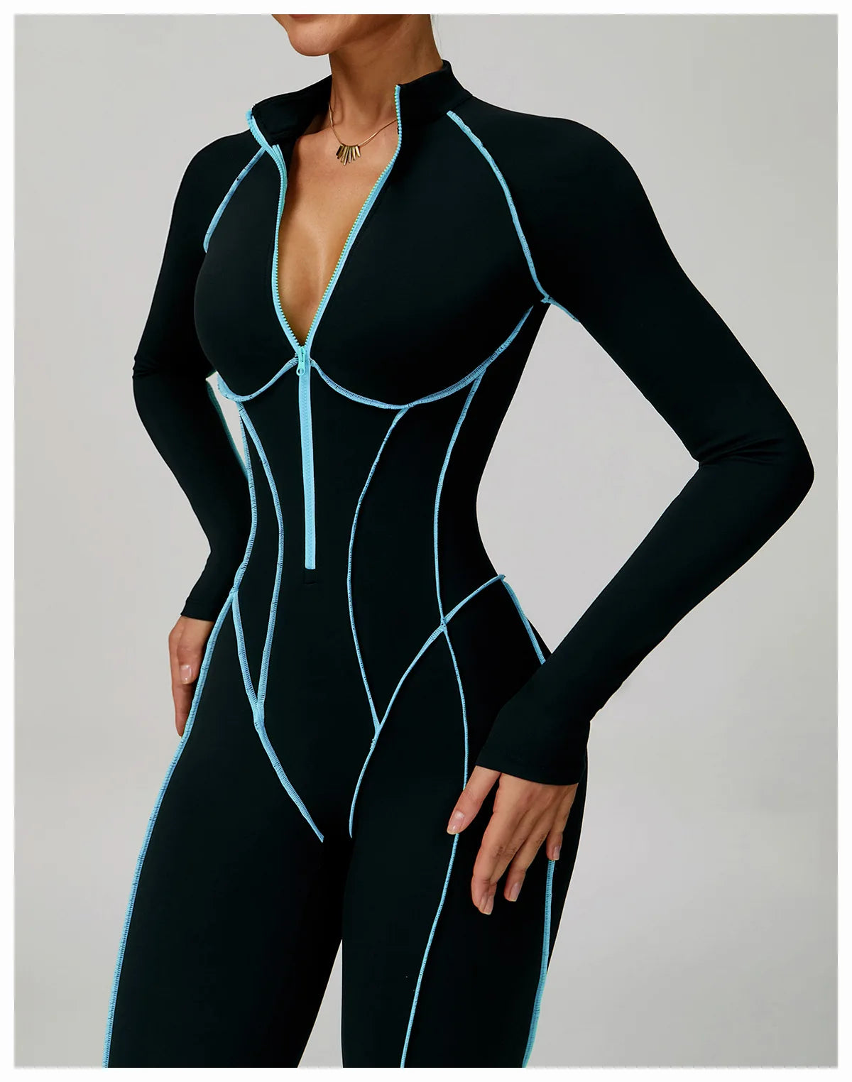 Zipper Rompers Workout Jumpsuit Sports Overalls Women Gym Clothing Running Fitness Suits Gym Tracksuit Short Sportswear Yoga Set