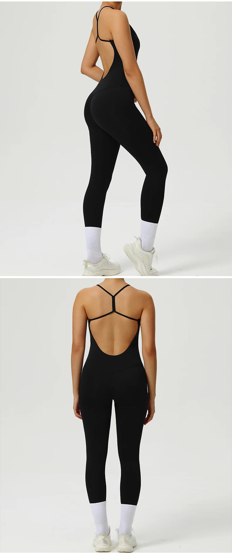 Yoga Overalls Women Tracksuit Yoga Set Jumpsuits Ribbed One Piece Fitness Rompers Sleeveless Sportswear Gym Set Workout Clothes