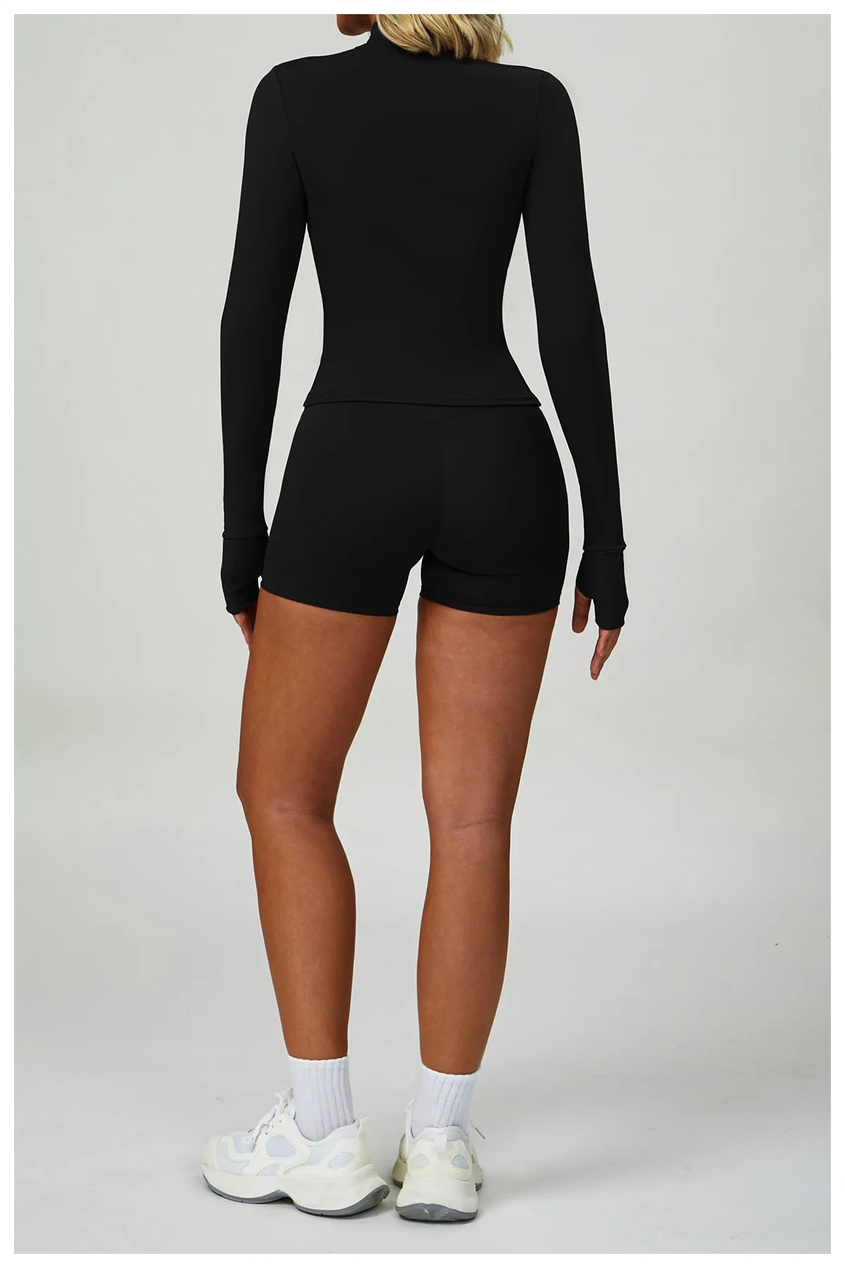 2/3PCS Women's Tracksuit Yoga Set Push Up Workout Sportswear Gym Clothing High Waist Leggings Fitness Long Sleeved Sports Suits