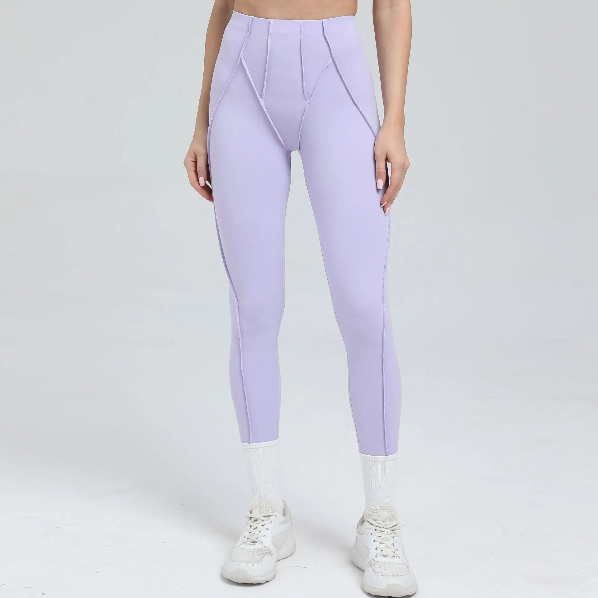 Women Leggings Gym Yoga Pants High Waist Leggings Tights Running Cycling Pants Breathable Sports Seamless Stretchy Yoga Pants