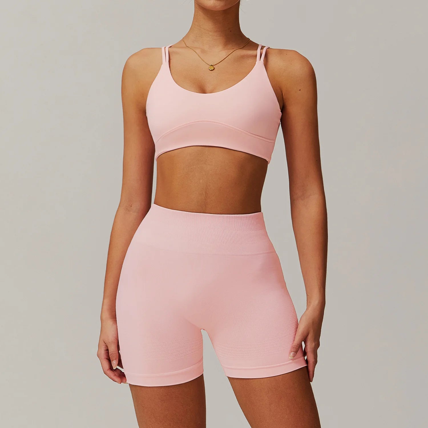 Women Yoga Suit 2PCS Sports Set Quick-Drying Gym Set Women Tracksuit Running Bra Workout Long Sleeve Sports Shirt Yoga Clothing