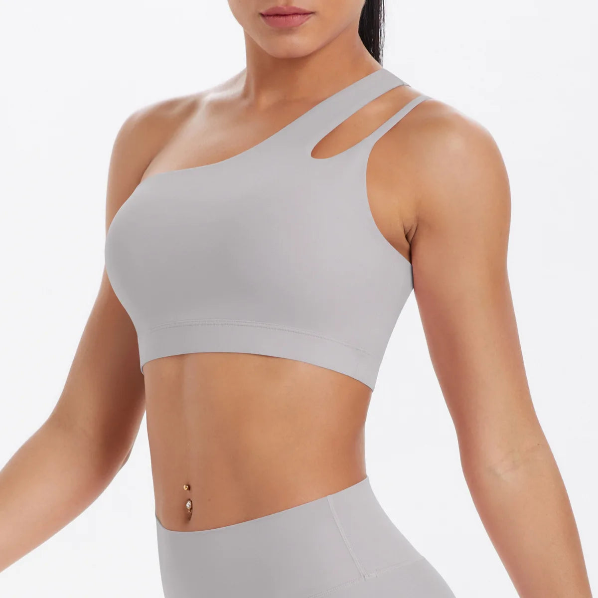 Sports Bra Women Push Up Fitness Bras One Shoulder Underwear Shockproof Yoga Bra Workout Bra Yoga Running Bra Sexy Vest