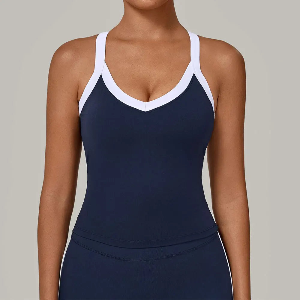 Women Yoga Sports Underwear Breathable Shock Proof Gym Workout Fitness Push Up Top High Support Yoga Running Active Vest Bra