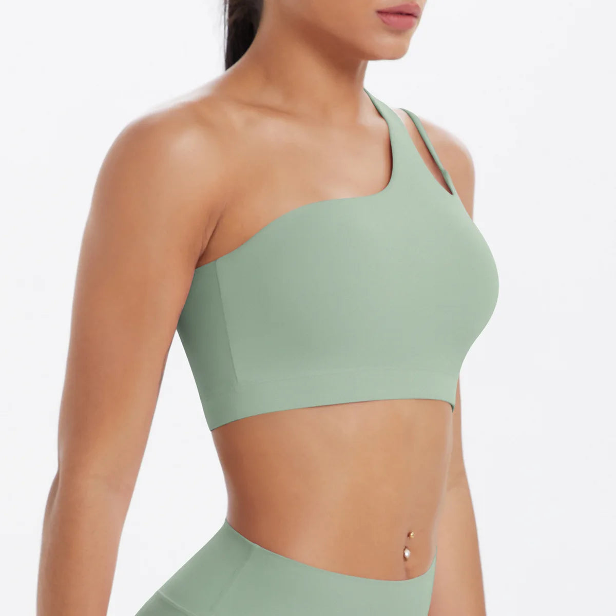 Sports Bra Women Push Up Fitness Bras One Shoulder Underwear Shockproof Yoga Bra Workout Bra Yoga Running Bra Sexy Vest