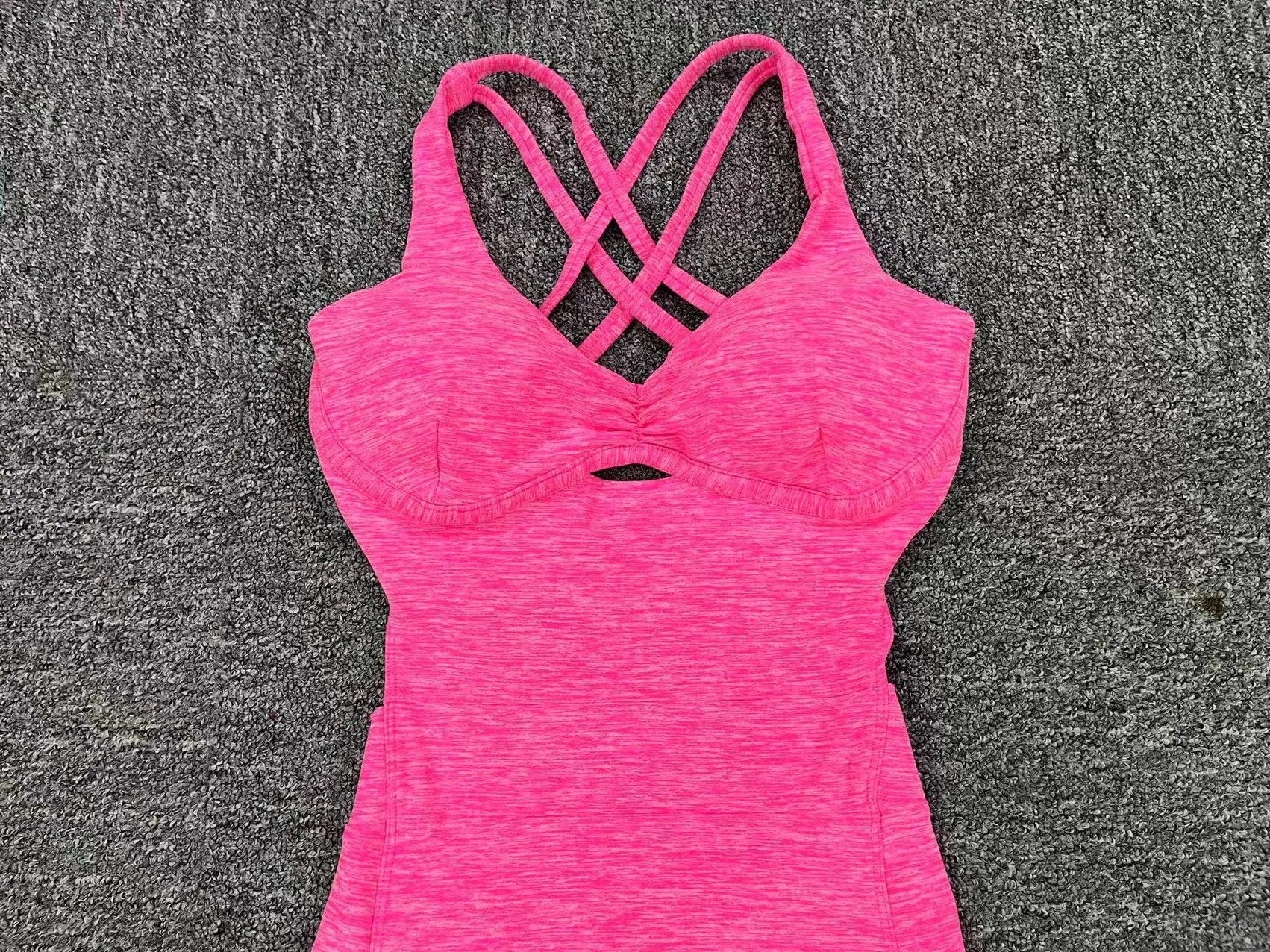 Yoga Set Jumpsuits Women Tracksuit Ribbed One Piece Fitness Rompers Sleeveless Backless Sportswear Gym Set Workout Clothes