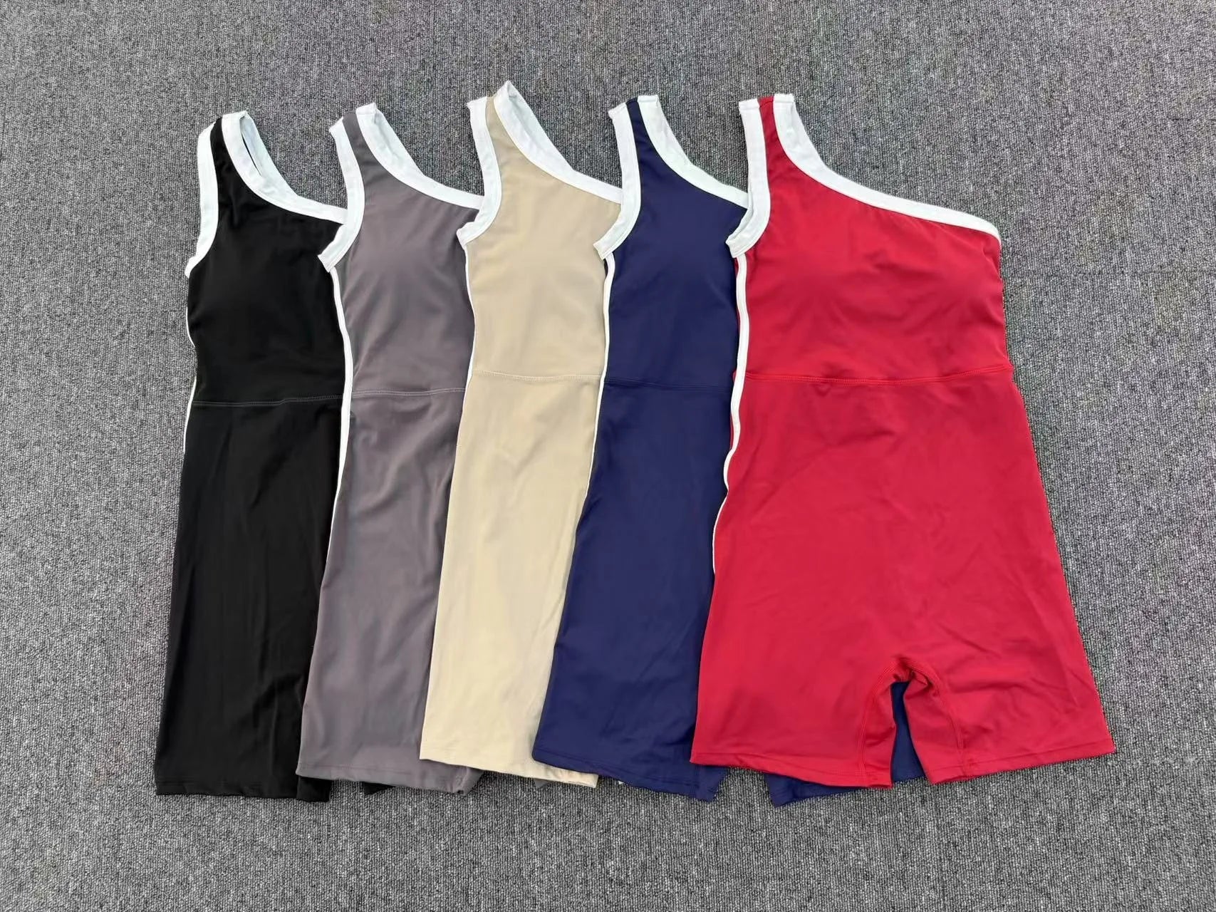 Gym Bodysuit Short Jumpsuit Playsuit Women Tracksuit One Piece Sport Overalls Yoga Romper Fitness Workout Clothes Sportswear