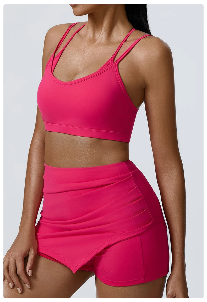 Women Fitness Underwear Yoga Bras Beautiful Back Sports Bras Top Women Bra Sexy Breathable For Women Gym High Strength Bra