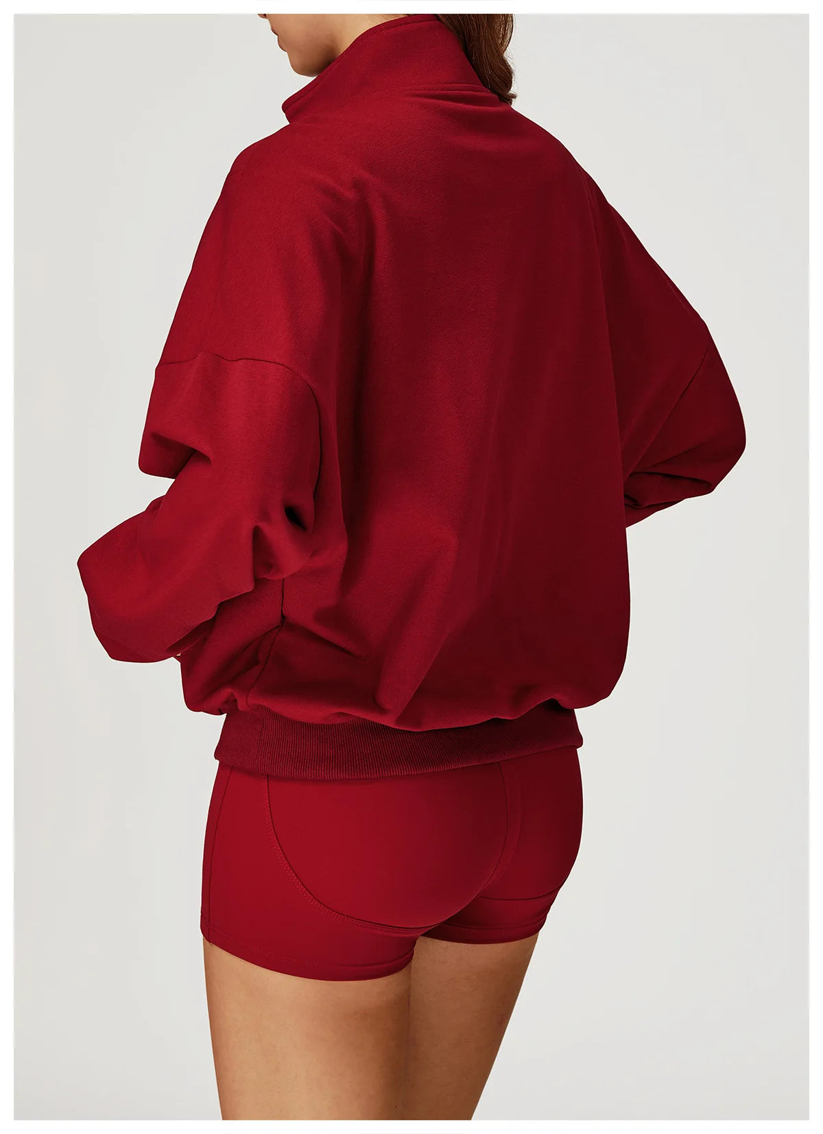 Winter Casual Hoodie Zipper Long Sleeved Women's Top Windproof and Warm Loose Hoodie Women's Outdoor Running Sportswear