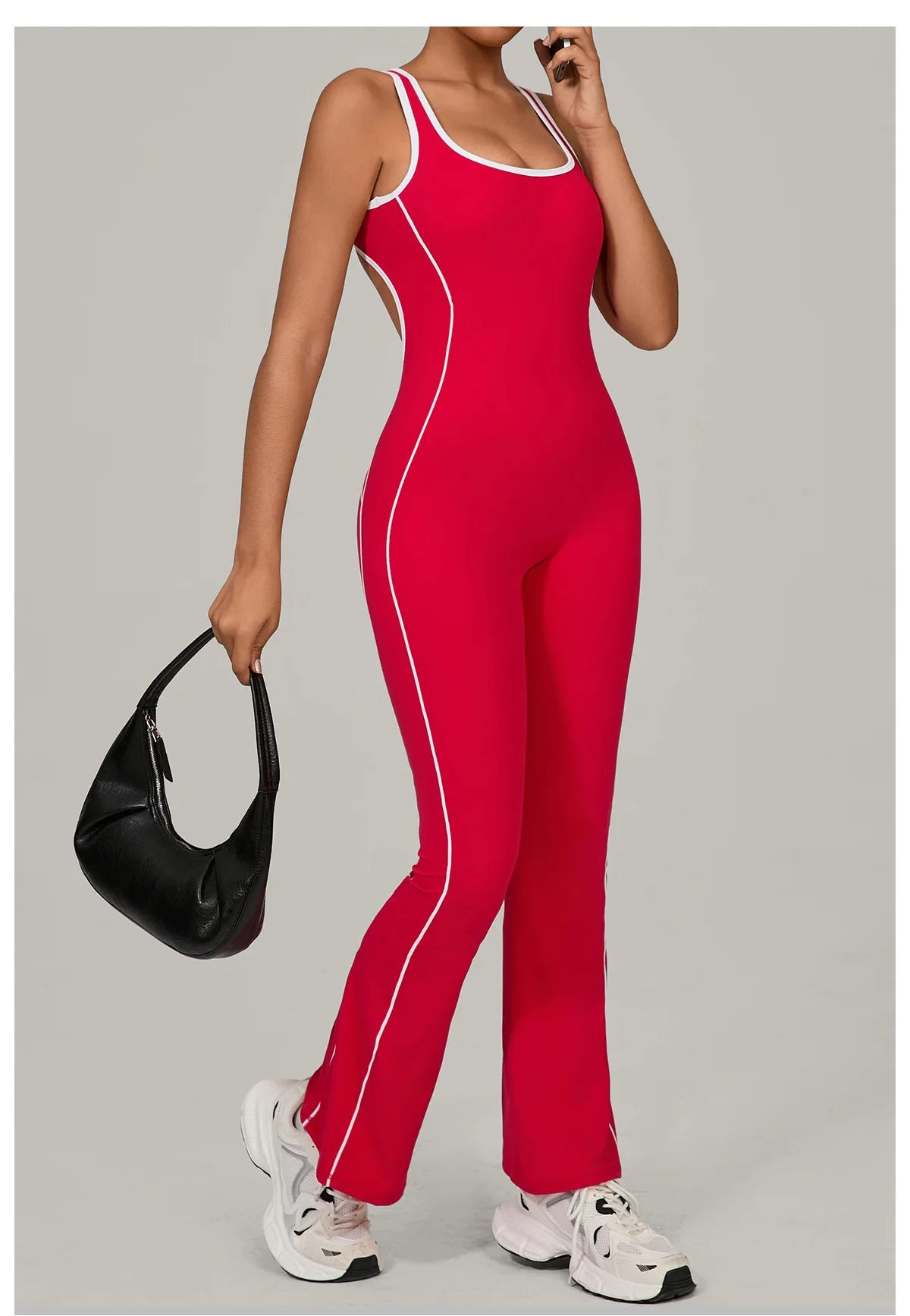 Gym Jumpsuit Women's Rompers Fitness Suit Running Sports Overalls for Woman Tracksuit Yoga Clothing Scrunch Workout Sportswear