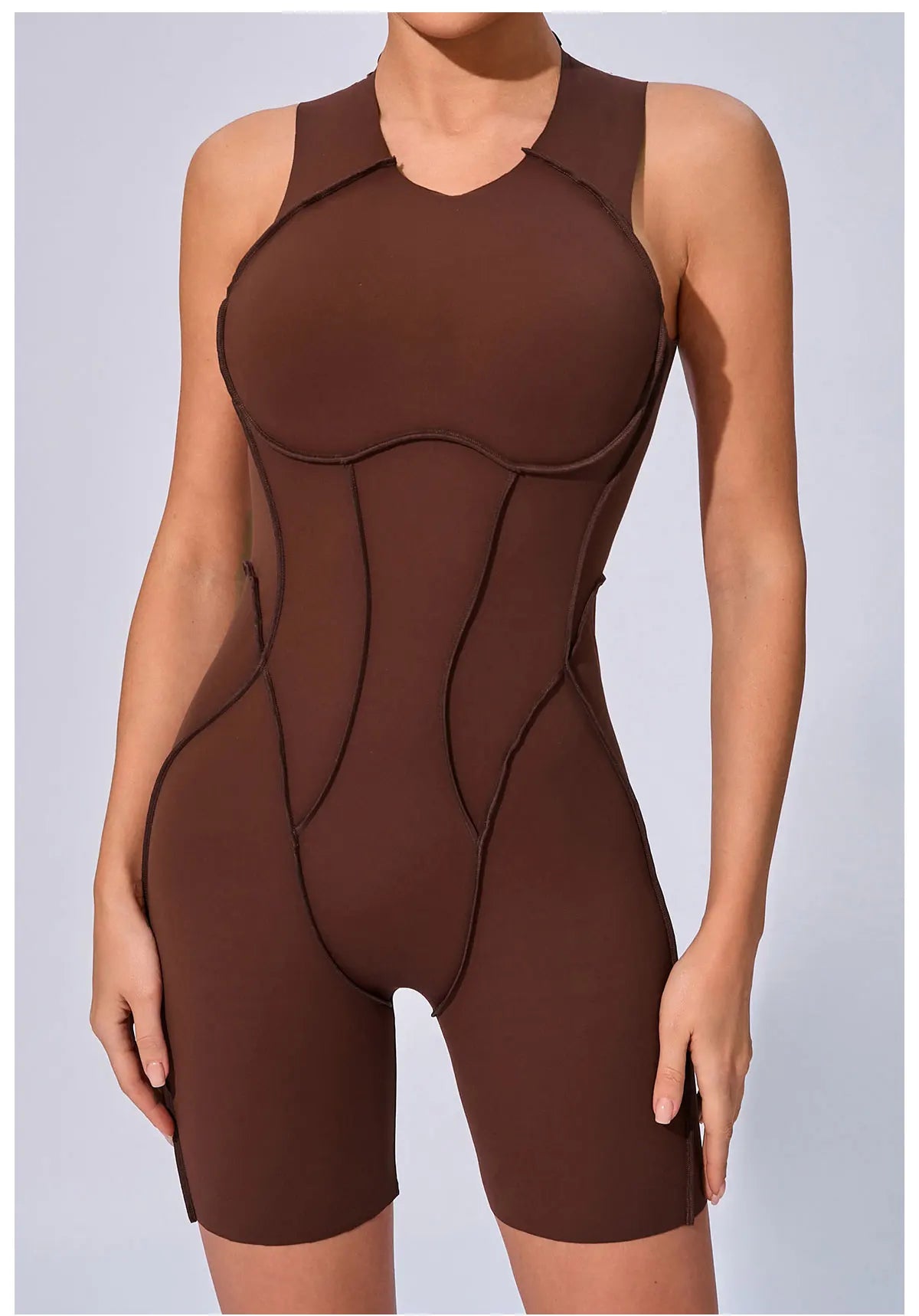 Women Tracksuit Sports Overalls Padding Sporty Jumpsuit Sportswear Woman Gym Set Sleeveless Yoga Clothing Suit for Fitness Set