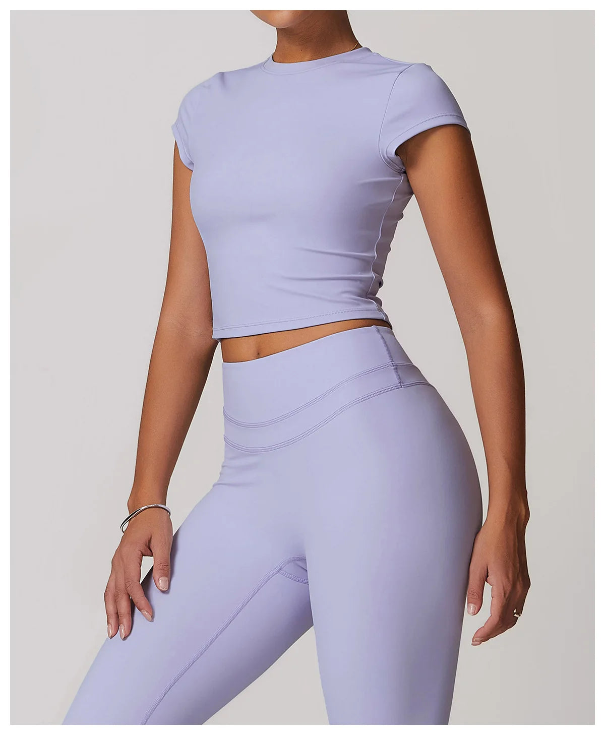 Women Clothes Yoga Top Sport T Shirt Fitness Clothes Short Sleeve Yoga Shirt Gym Top Workout Running Active Wear Sport Top