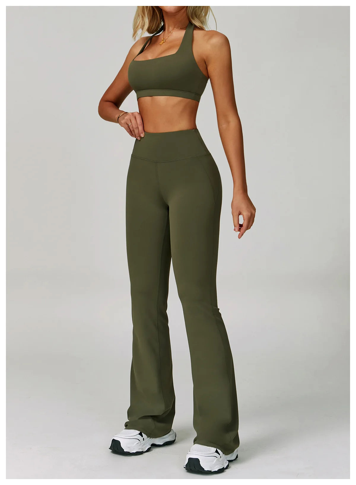 High Waist Bell-bottoms Women Yoga Wide Leg Pants Leggings Push Up Sport Legging Fitness Running Hip Lift Yoga Pants Gym Legging