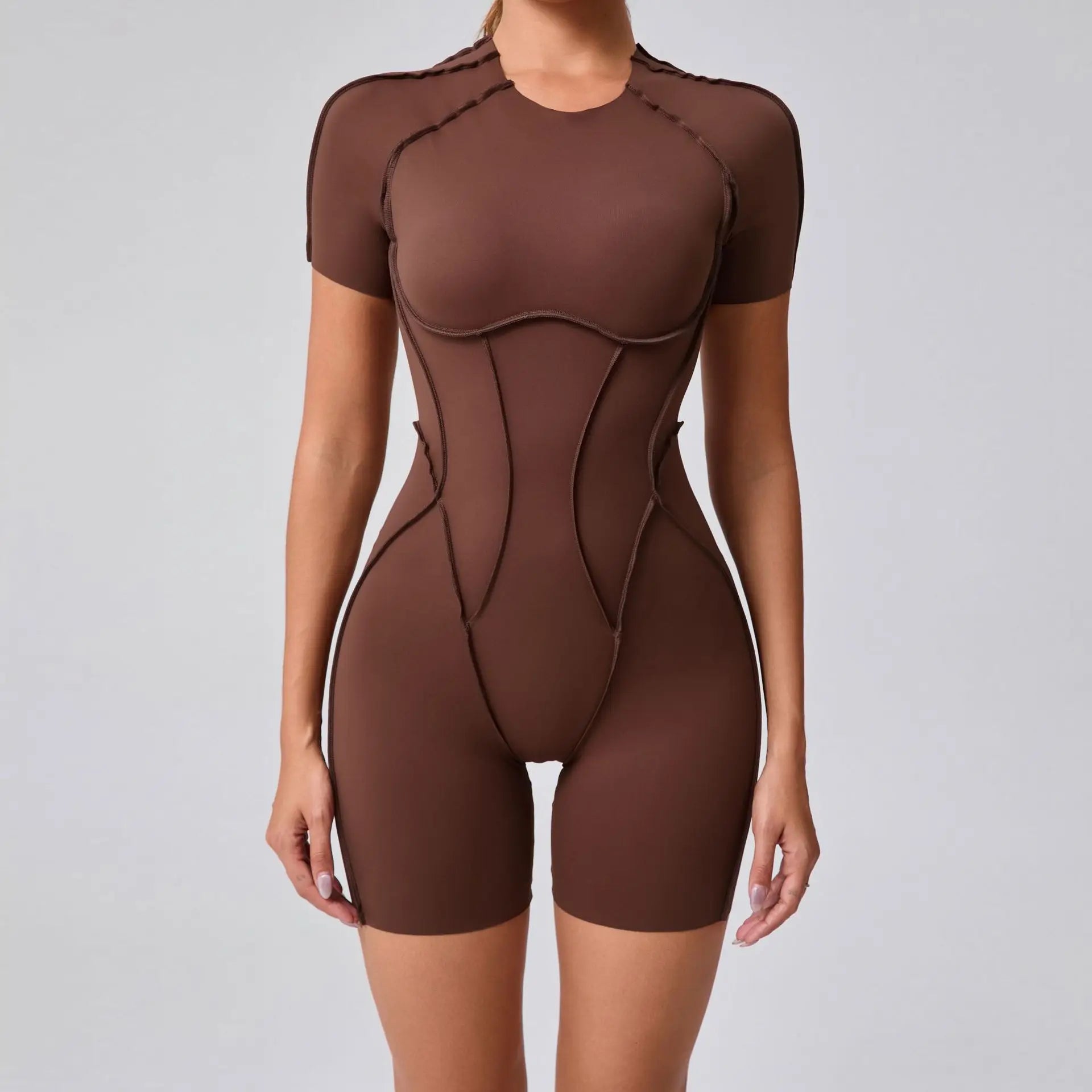 Sports Overalls Padding Sporty Jumpsuit Sportswear Woman Rompers Gym Set Yoga Clothing Suit for Women Tracksuit Fitness Set