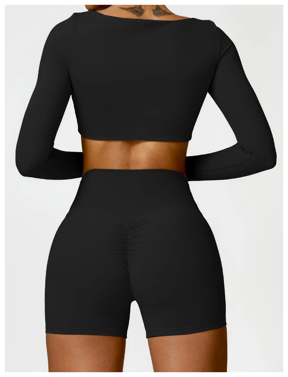 Winter Yoga Long sleeved Women's Outdoor Running Fitness Wear T-shirt Long sleeved Yoga Shirt Gym Push Up Workout Sports Top