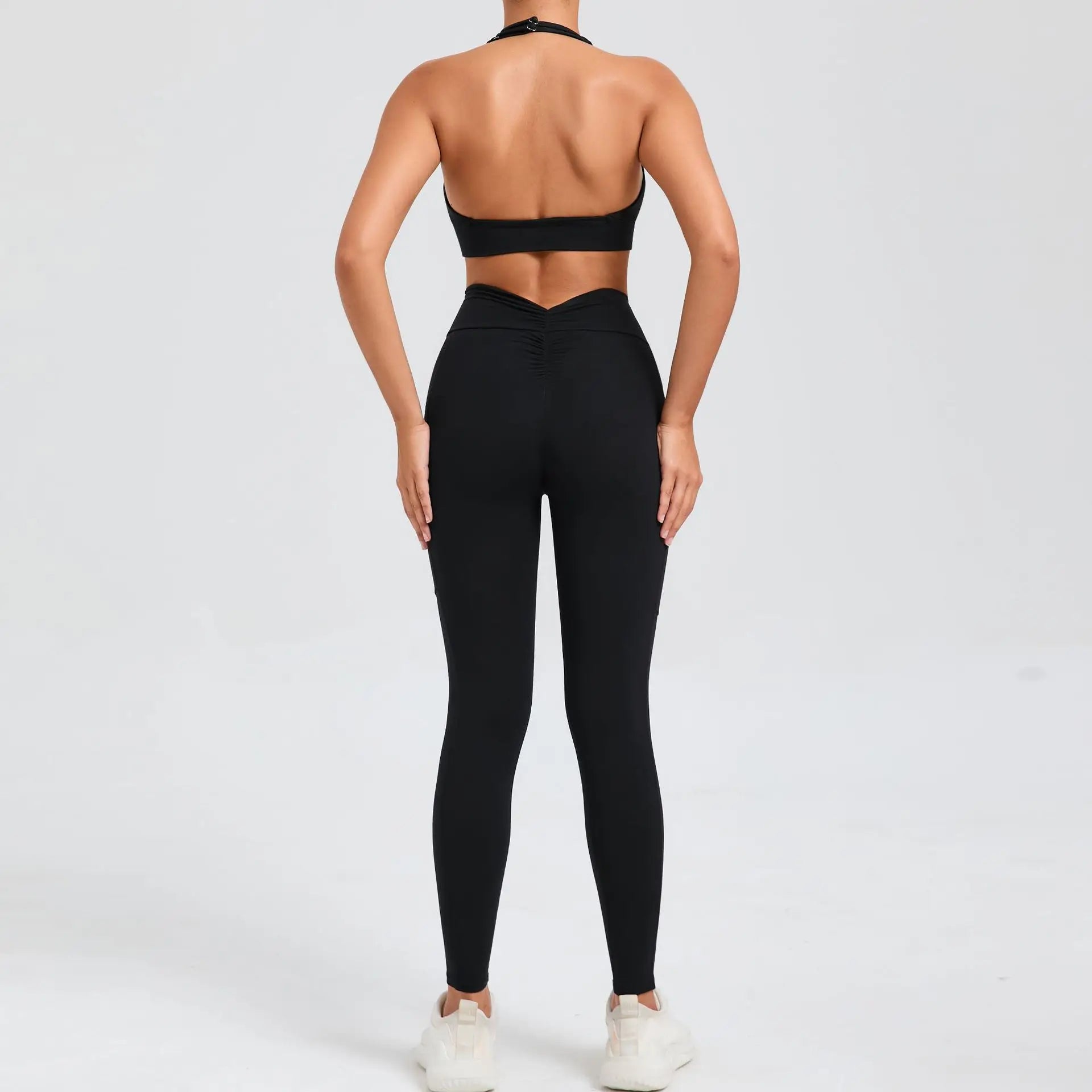 Fitness Suit Women Tracksuit Yoga Set Sportswear Workout Clothes Sports Bra High Waist Leggings Gym Clothing Sports Suits