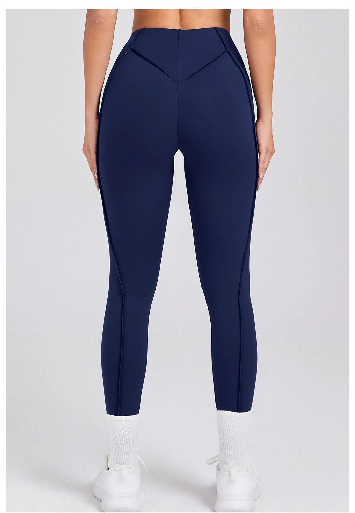Women Leggings Gym Yoga Pants High Waist Leggings Tights Running Cycling Pants Breathable Sports Seamless Stretchy Yoga Pants