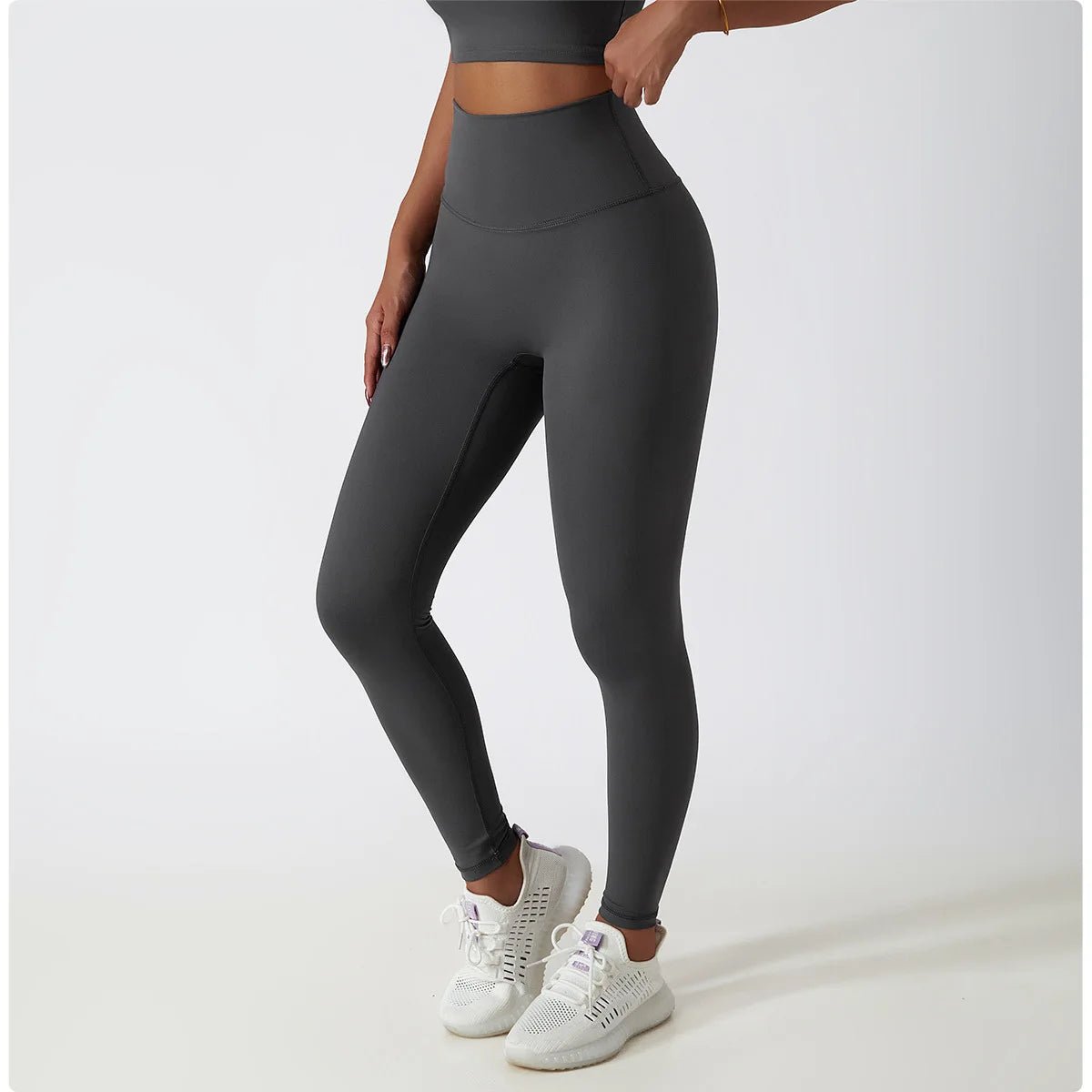 Women Yoga Leggings High Waist Yoga Pants Gym Pants Push Up Legging Athletic Fitness Workout Leggins Impact Running Sport Tights