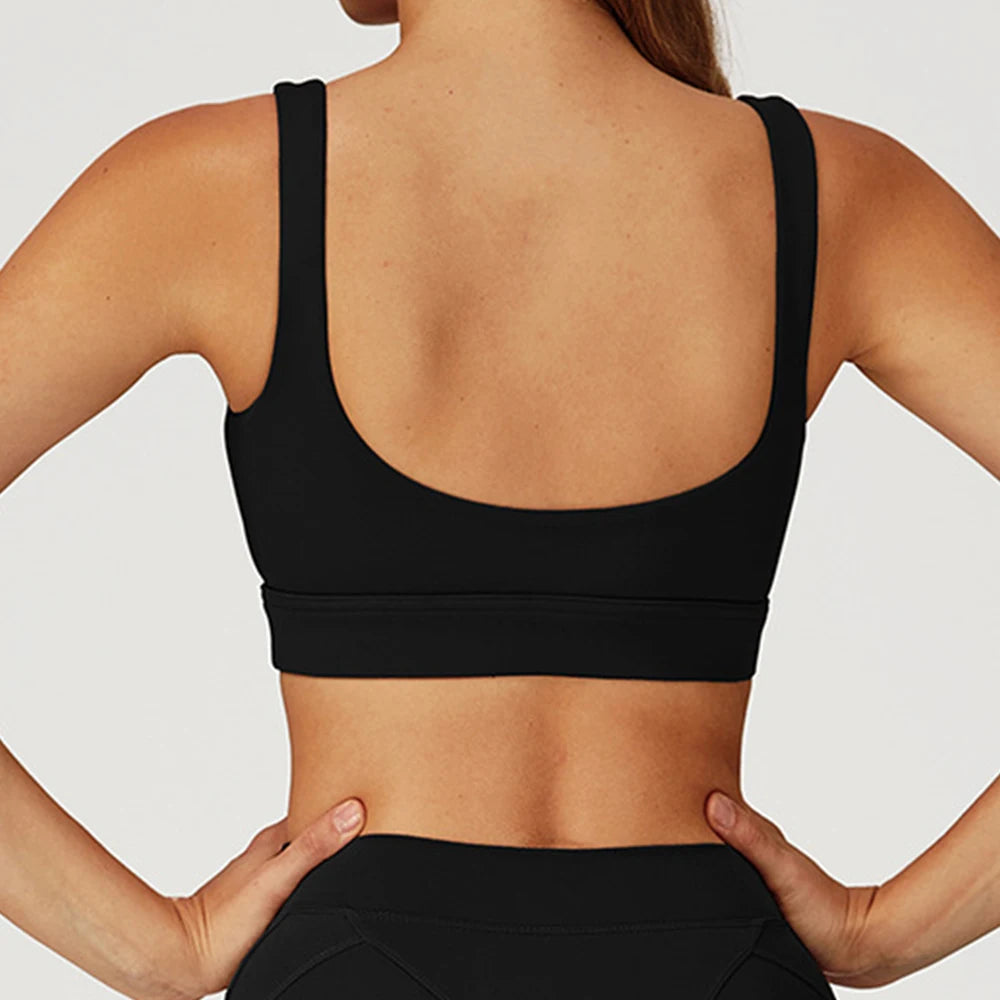 Sports Underwear Women Bra Top Push Up Fitness Yoga Bra Sport Tops For Women Breathable Running Vest Bralette Gym Wear Female