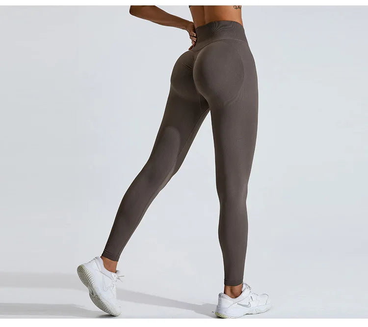 Seamless Women Fitness Sport Leggings High Waist Yoga Legging Gym Jogging Quick Dry Push Up Slim Pants Female Scrunch Butt Tight