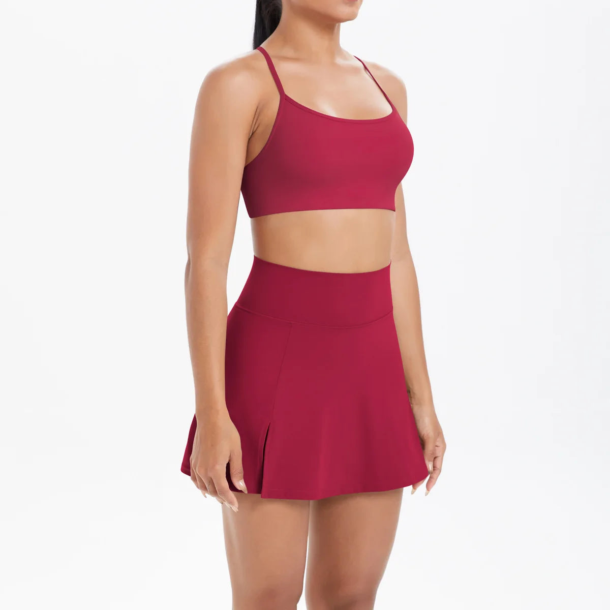 Yoga Outfits Women Tracksuit Sport Bras Shorts Workout Set Women Yoga Clothes Fitness Yoga Short Skirt Gym Set Yoga Sets
