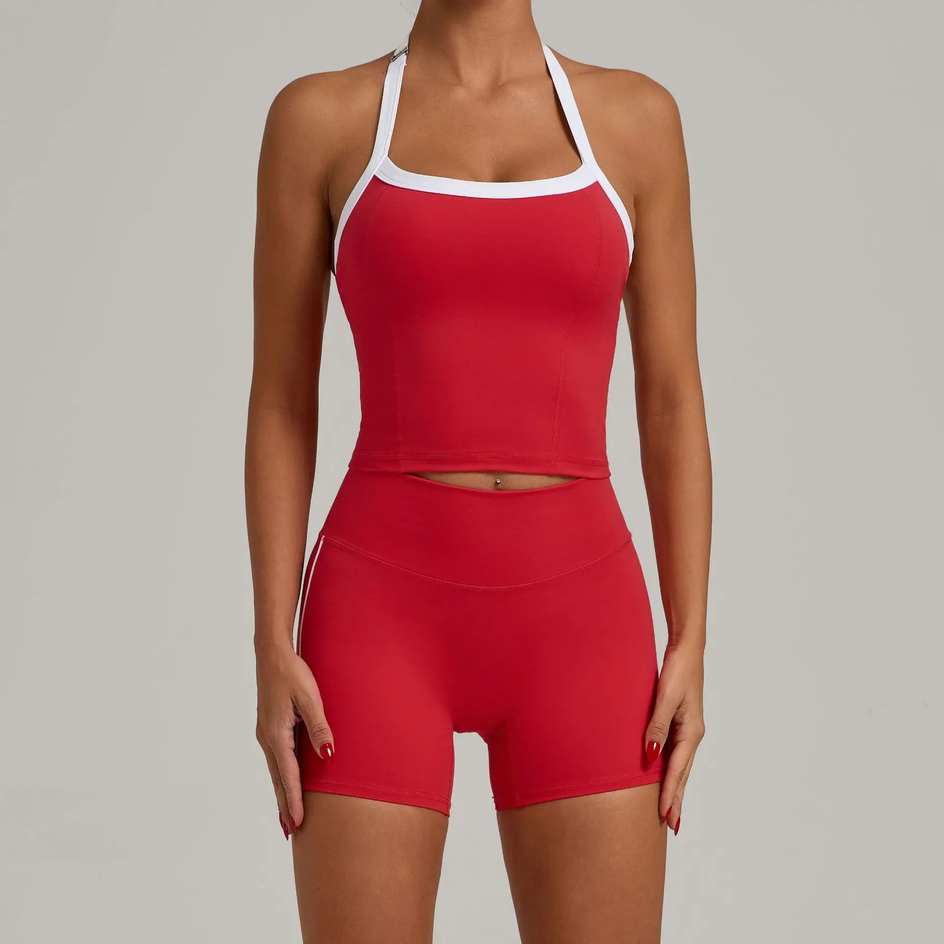 Women Tracksuit Butt Lifting Sports Set Shorts Gym Clothes Yoga Suit For Fitness Short and Underwear Training Workout Tracksuit