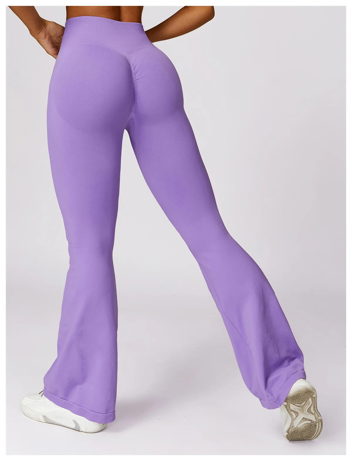 Seamless Flare Leggings Yoga Pants Women High Waist Wide Leg Pants Women Gym Workout Fitness Sports Flared Pant Dance Trousers