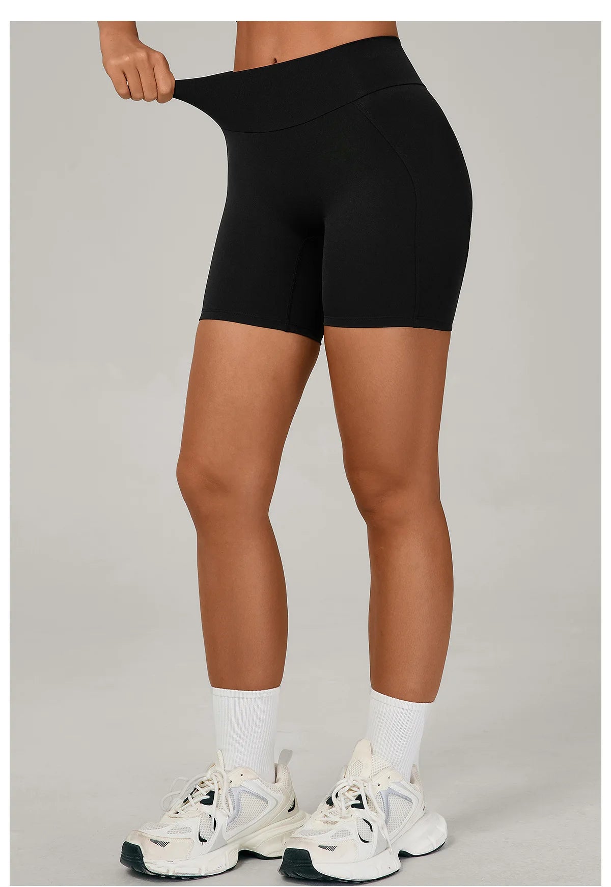 Impact Yoga Shorts Women High Waist Workout Shorts Fitness Yoga Tights Lift Butt Fitness Ladies Gym Running Cycling Short Pants