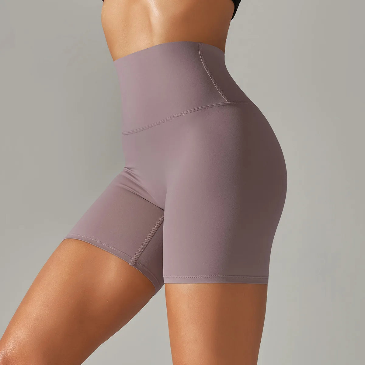 Seamless Yoga Shorts Women Fitness Shorts Running Cycling Shorts Breathable Sports Leggings High Waist Summer Workout Gym Shorts