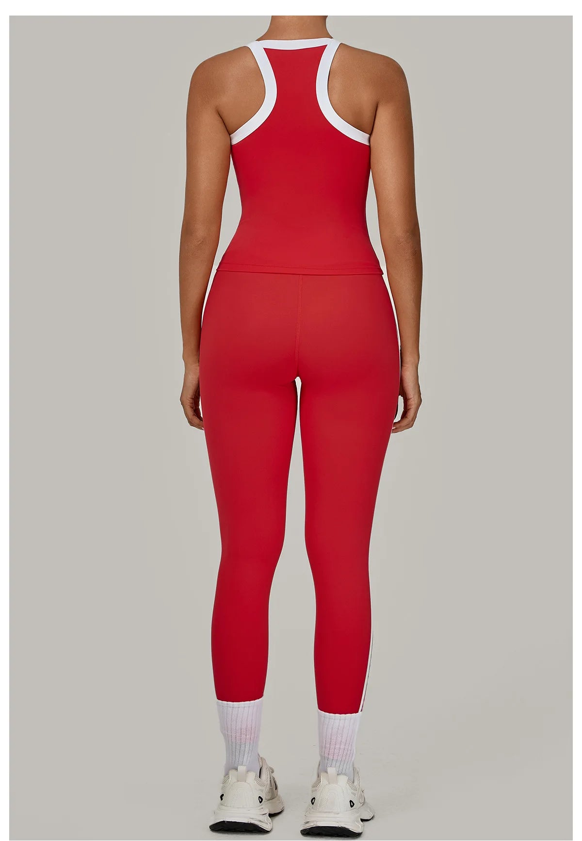 2 Pieces Yoga Set Women's Tracksuit Workout Clothes Sportswear Gym Clothing High Waist Leggings Fitness Bra Push Up Sports Suits