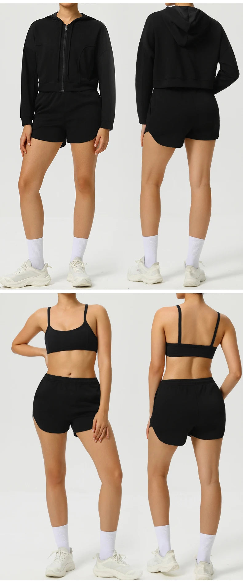Winter Yoga Set 2PCS Sports Outfits Women Clothes Fitness Tracksuit Gym Workout Long Sleeved Female Bra Yoga Suit Sportswear