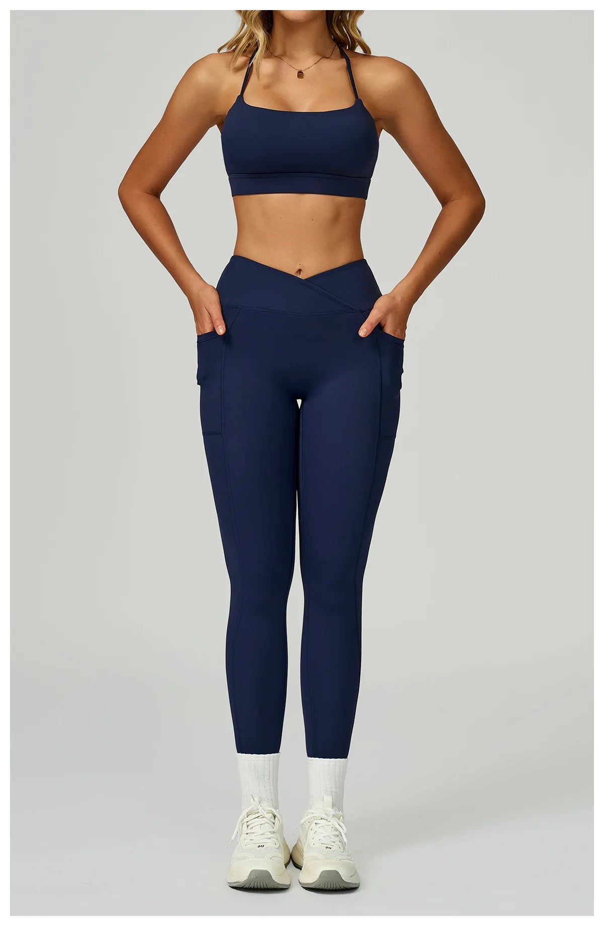 Yoga Suit 2PCS Women Tracksuit Sports Bra High Waist Leggings Shorts Outfit Gym Set Fitness Workout Clothes Push Up Sportswear