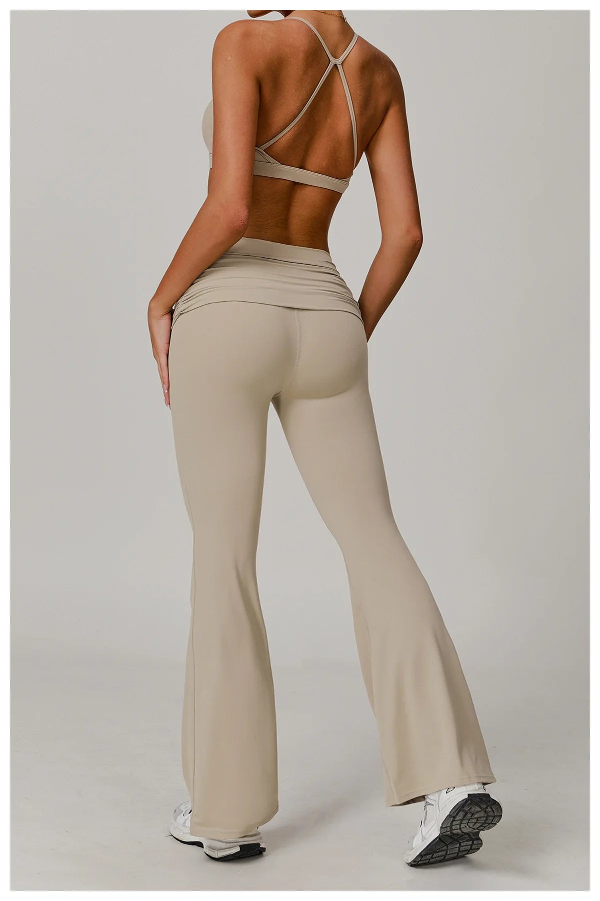 Yoga Clothes 2 Piece Women's Tracksuit Athletic Wear Pilates Fitness Suit Gym Workout Push Up Clothes Sports Bra Leggings Suit