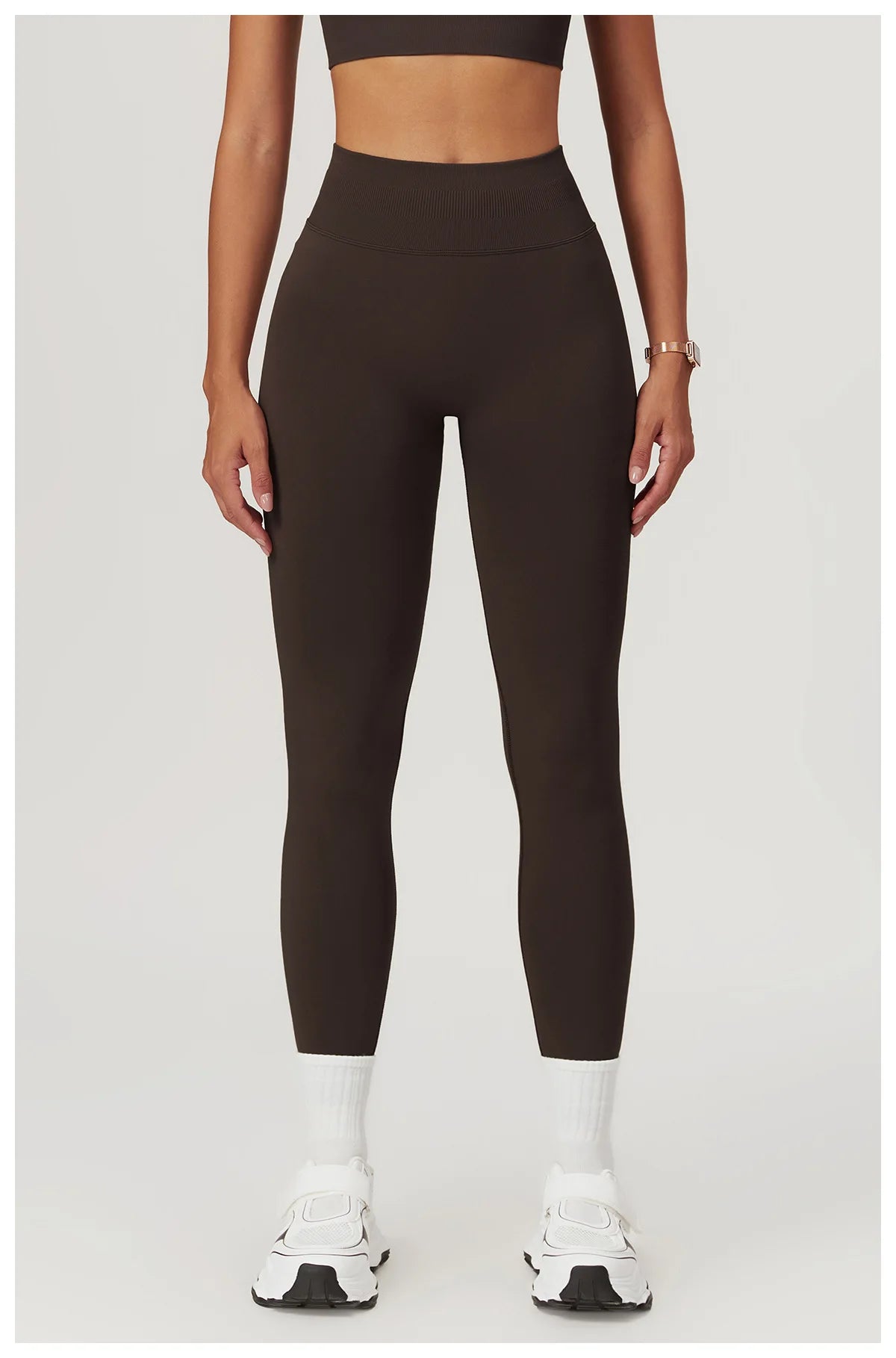 Ribbed Fitness Leggings Women Sport High Waist Tights Seamless Yoga Leggings Gym Jogging Quick Dry Push Up Slim Pants Running