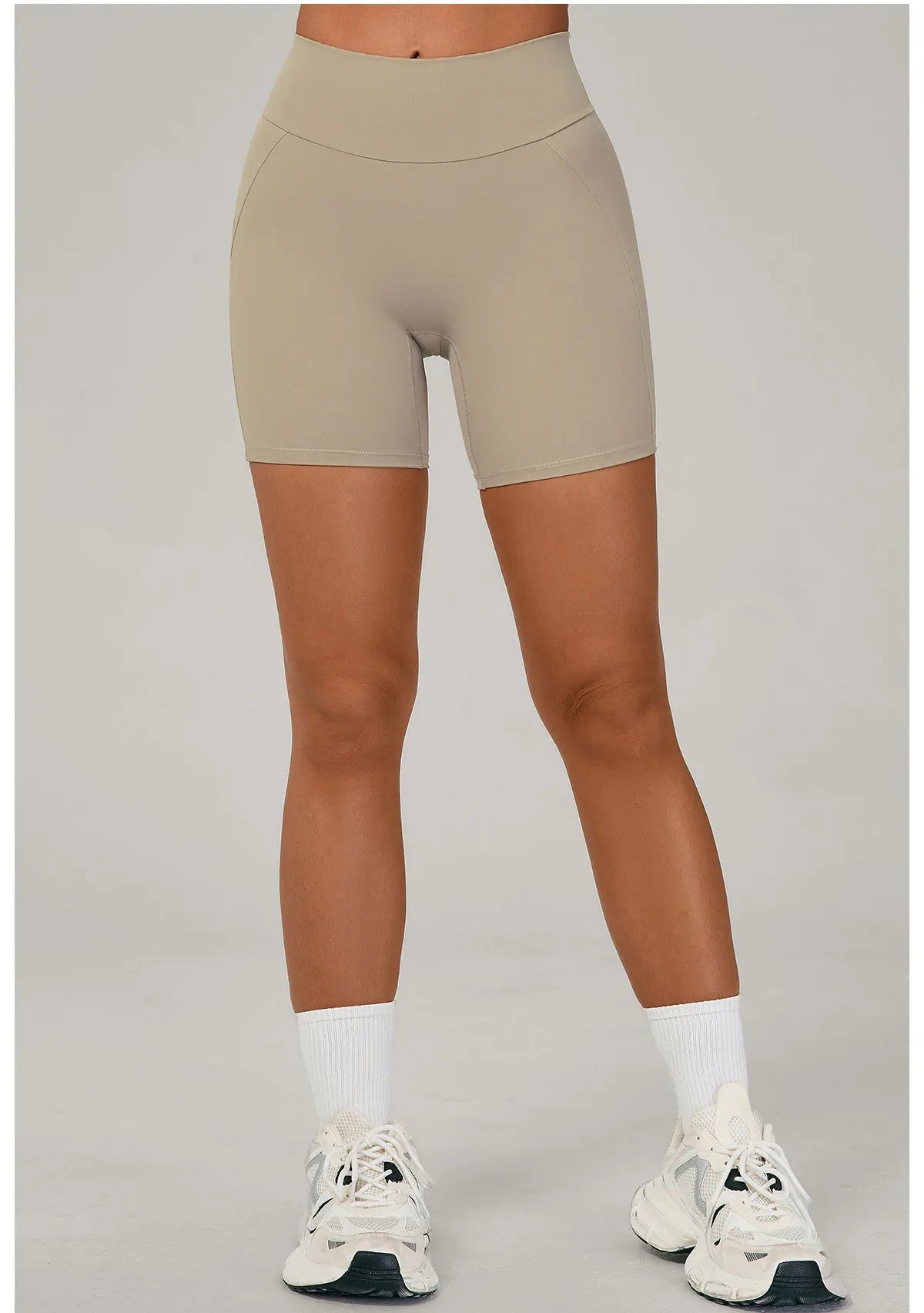 Impact Yoga Shorts Women High Waist Workout Shorts Fitness Yoga Tights Lift Butt Fitness Ladies Gym Running Cycling Short Pants