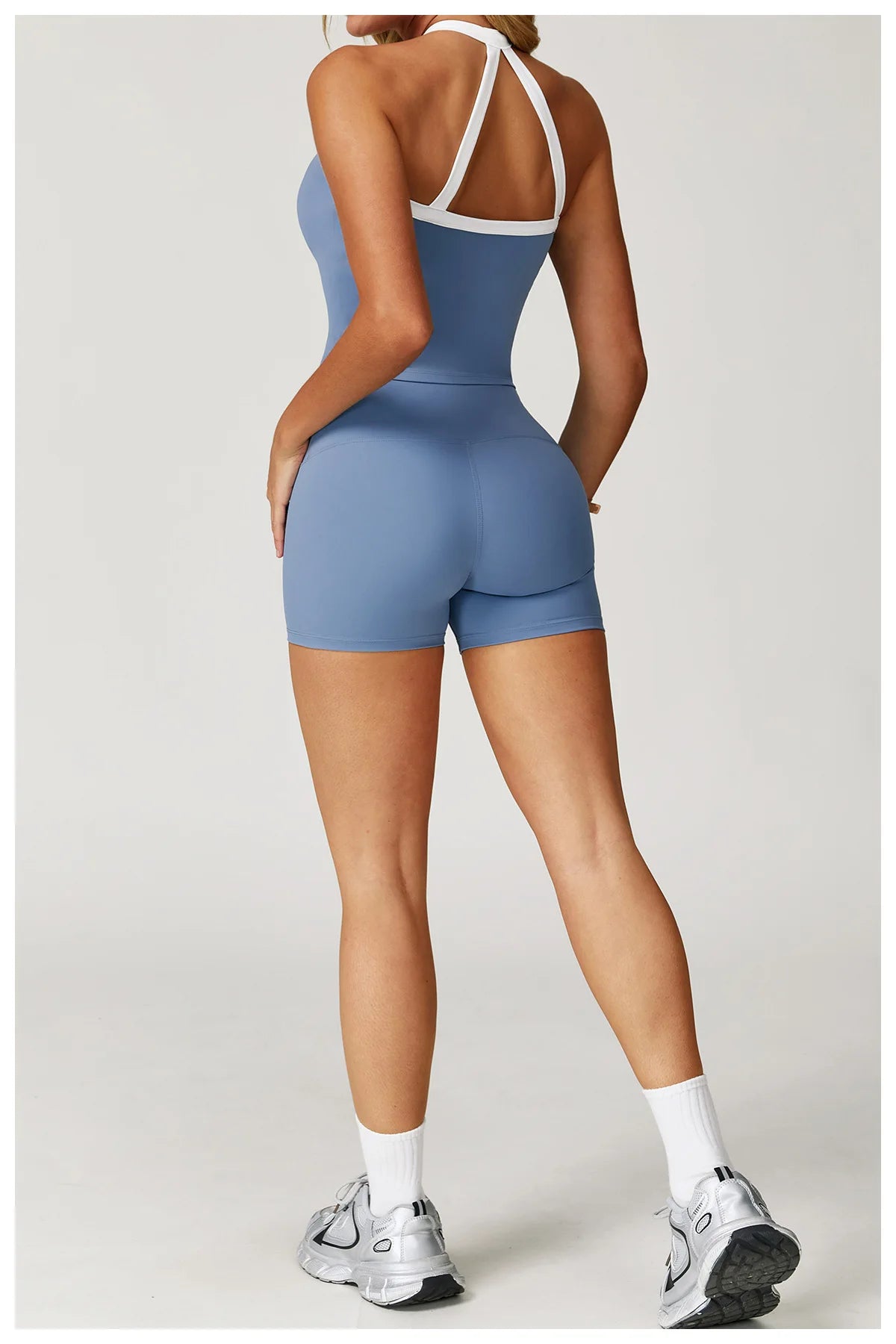 Women's Clothes 2 Pieces Workout Tracksuit Yoga Set Sportswear Gym Clothing High Waist Bell-bottoms Sexy Fitness Bta Sports Suit
