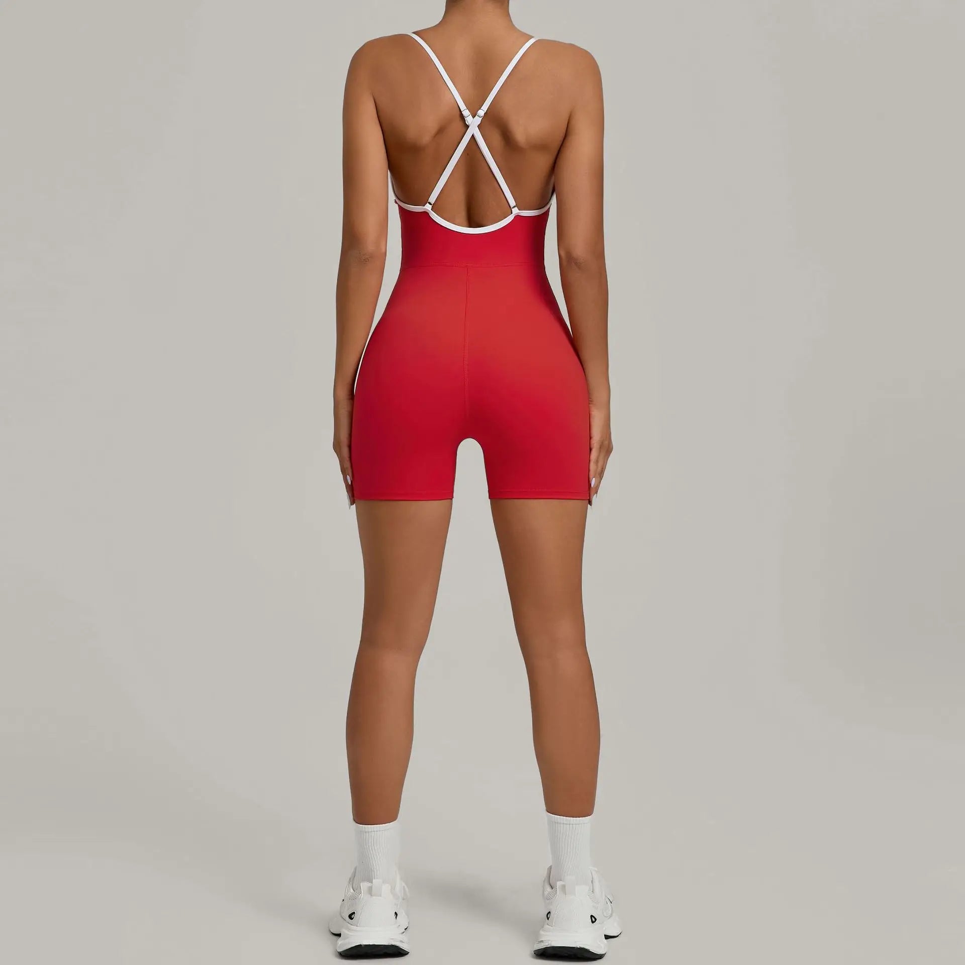 Summer Workout Jumpsuit Sports Overalls Women Rompers Gym Clothing Running Fitness Suits Gym Tracksuit Short Sportswear Yoga Set