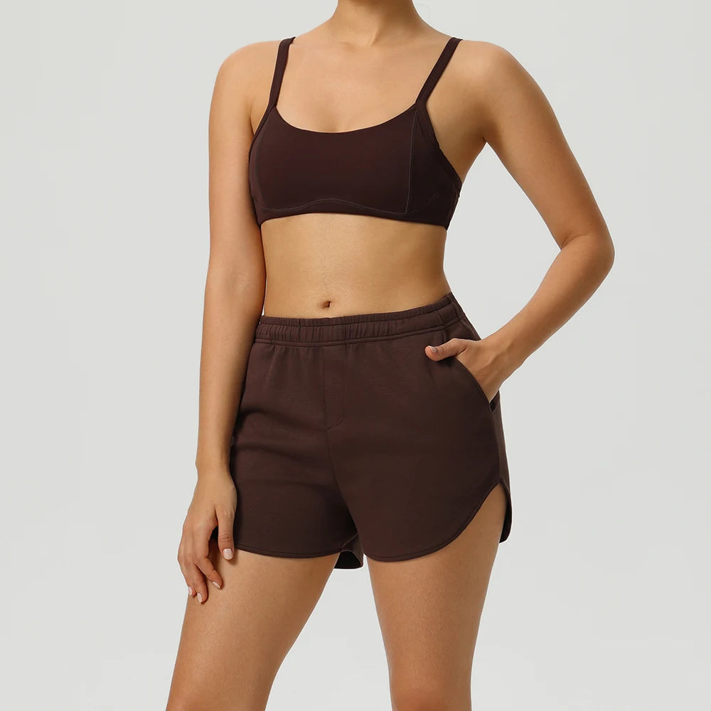 Winter Yoga Set 2PCS Sports Outfits Women Clothes Fitness Tracksuit Gym Workout Long Sleeved Female Bra Yoga Suit Sportswear
