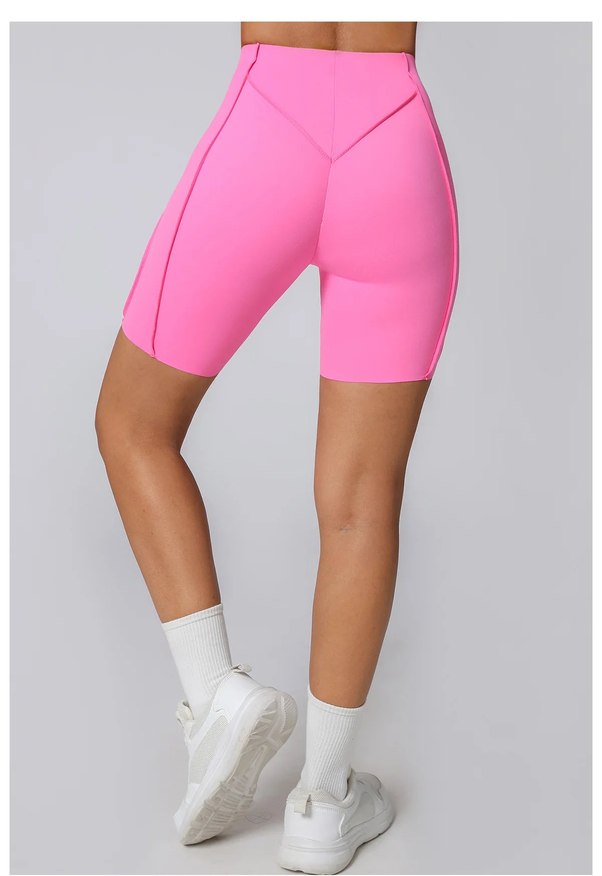 Impact Yoga Shorts High Waist Workout Fitness Lift Peach Butt Fitness Tights Gym Running Body Shaper Pants Casual Sportswear