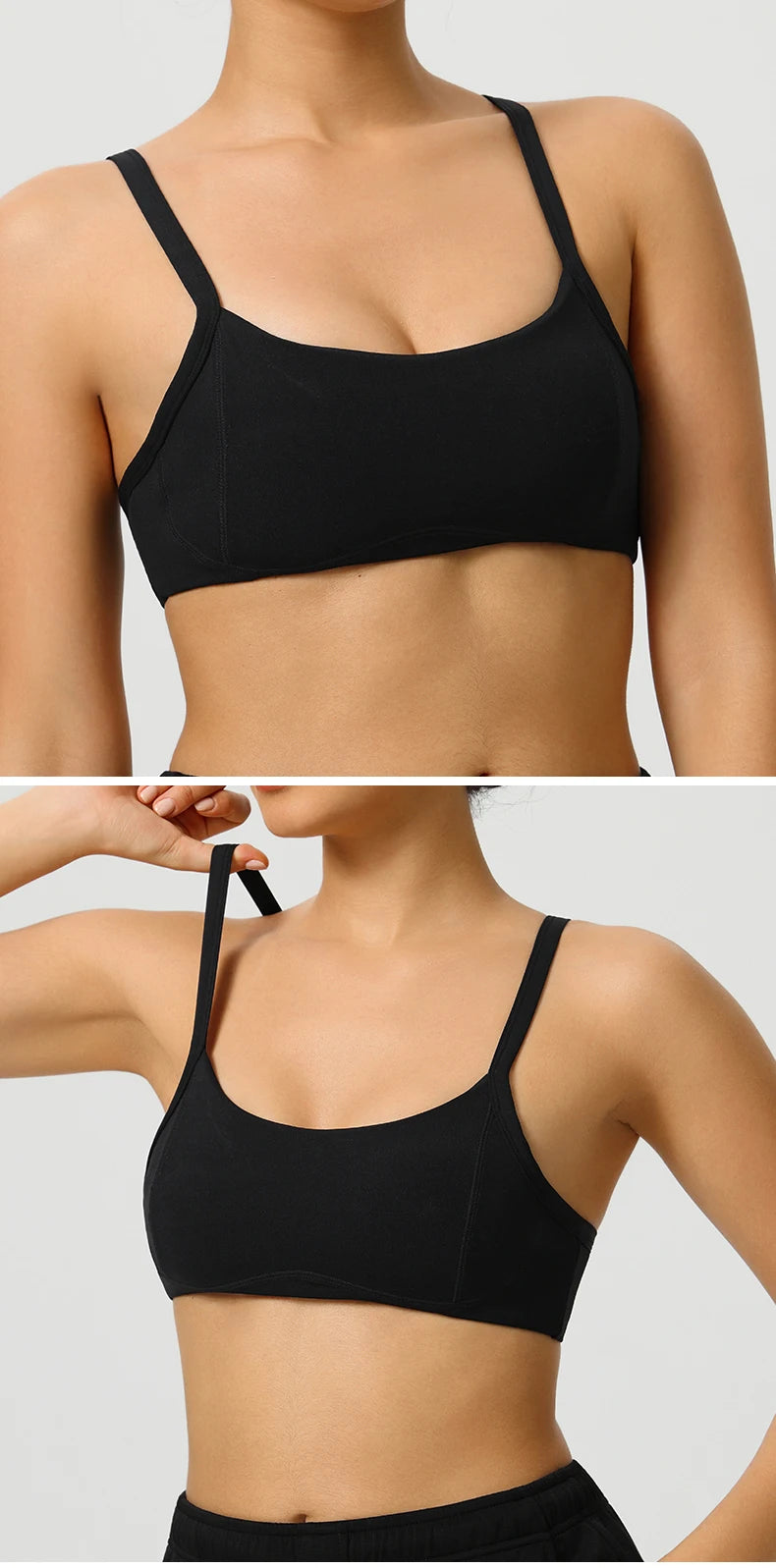 Women Breathable Sports Bra Anti-Sweat Fitness Top Yoga Bra Shockproof Crop Top Push Up High Strength Sport Bra Gym Workout Top
