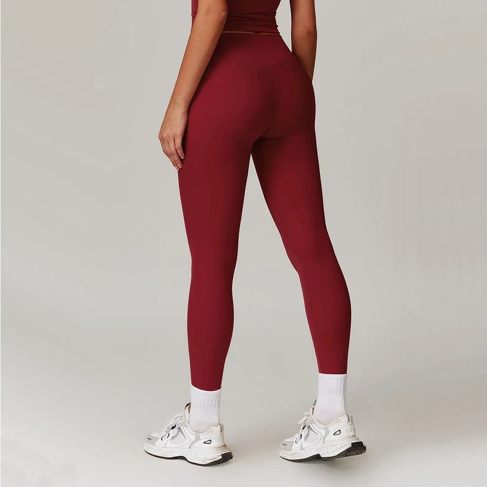 Yoga Leggings Women Hips Lifting Gym Leggings Sport Pants High Waist Fitness Leggings Bubble Butt Workout Tights Running Pants