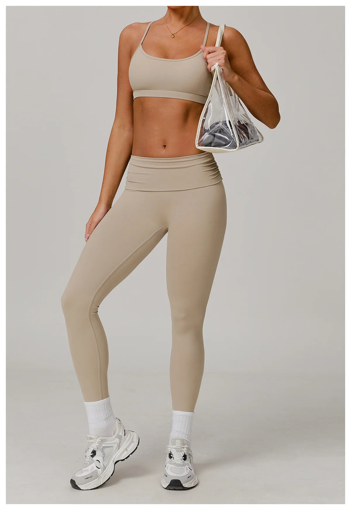 Yoga Clothes 2 Piece Women's Tracksuit Athletic Wear Pilates Fitness Suit Gym Workout Push Up Clothes Sports Bra Leggings Suit