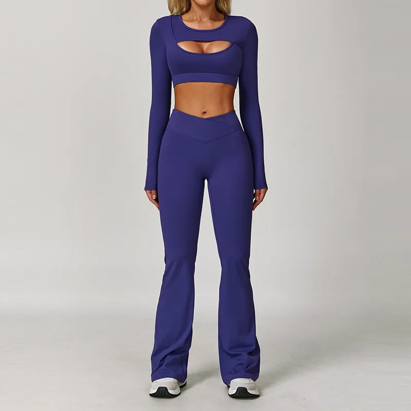 Sportswear Yoga Set 2PCS Gym Clothes Workout Outfits Yoga Suits For Women Tracksuits Fitness Set Sports Bra Running Gym Leggings