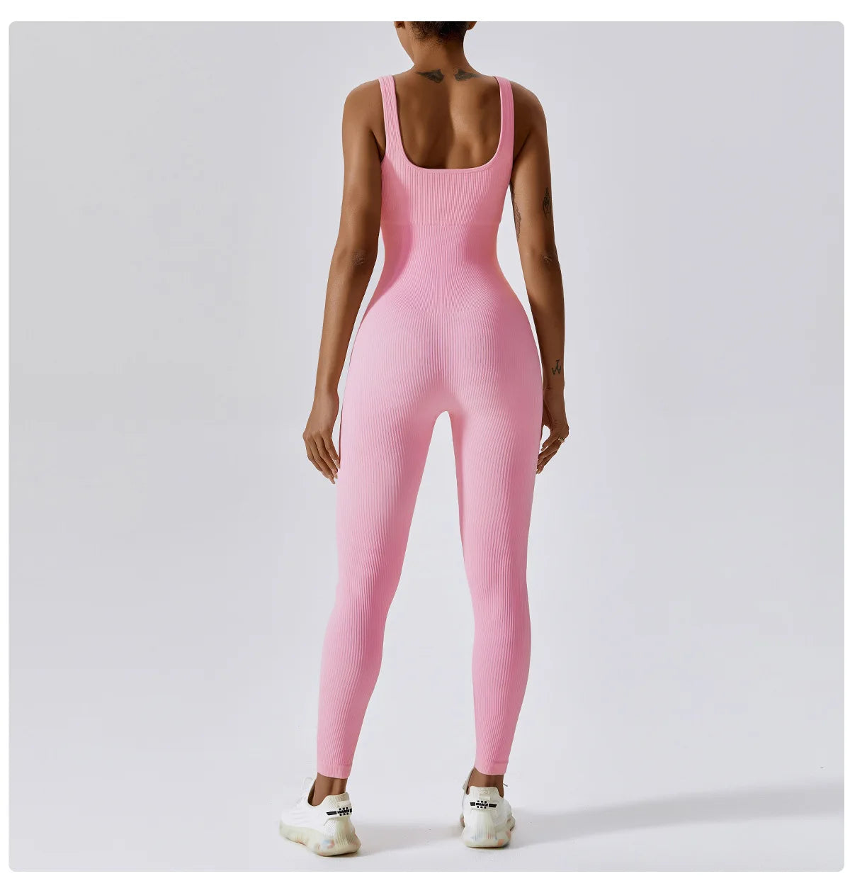 Women's Tracksuit Seamless Yoga Set Yoga Jumpsuits One Piece Workout Rompers Sportswear Gym Set Workout Clothes Women Bodysuit