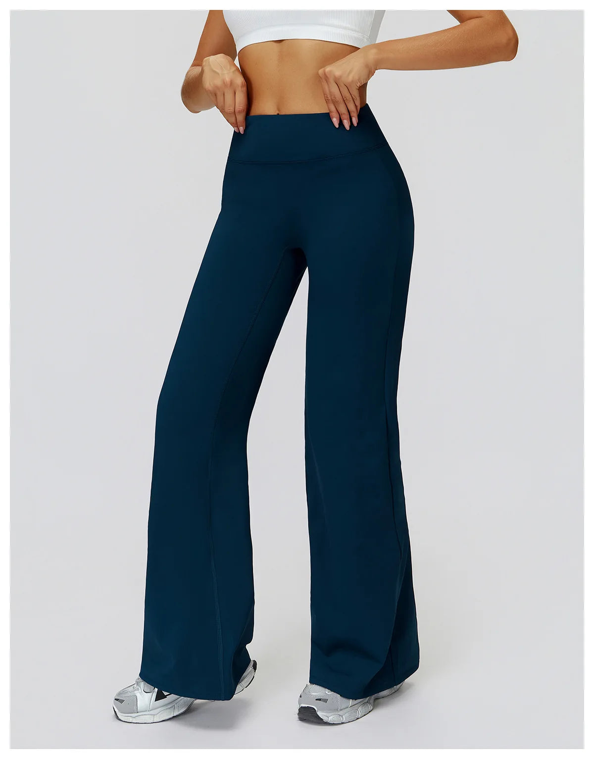 Winter New Yoga Pants With Plush Insulation High Waist Wide Leg Pants Outdoor Sports Running Wide Leg Pants for Women Pants