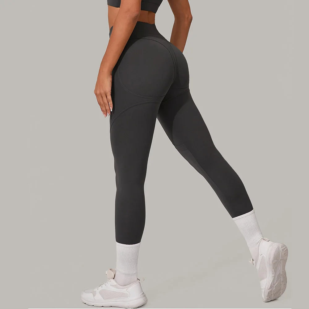 High Waist Yoga Pants Women Yoga Leggings Fitness Leggings Running Cycling Pants Breathable Sports Leggings Workout Gym Clothing