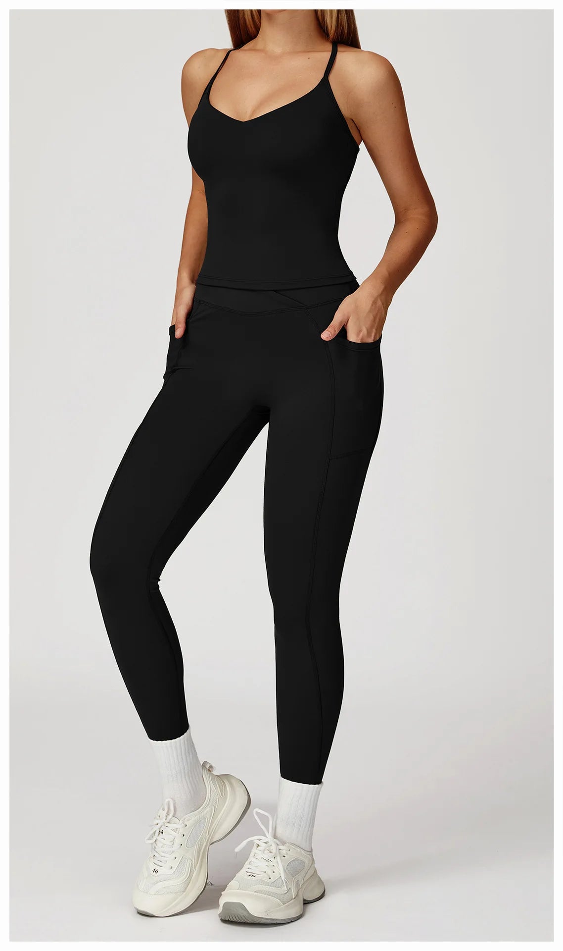 Women Tracksuit Yoga Set 2PCS Gym Workout Clothes for Female Push Up Bra High Waist Leggings Sexy Fitness Sportswear Sports Suit