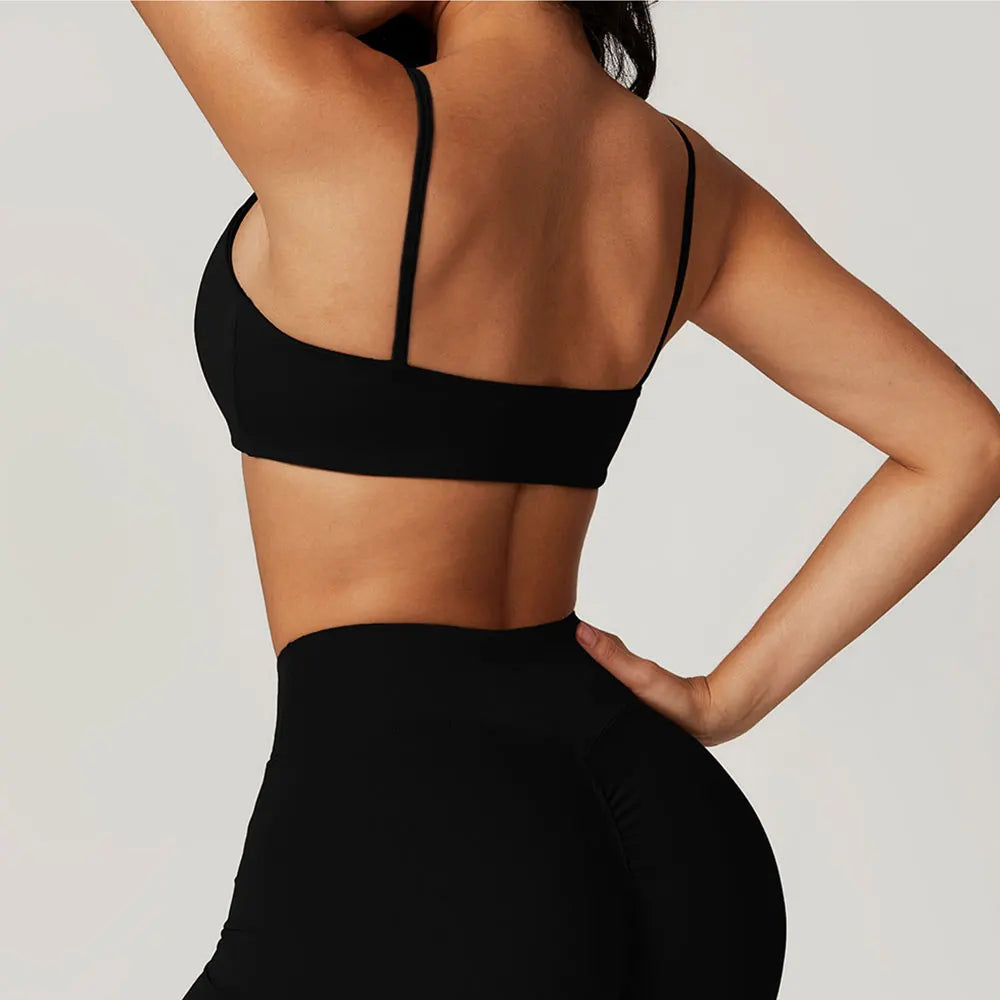 Sports Bra Fitness Women Workout Running Tank Top Female Backless Shockproof Breathable Gym Sports Underwear Yoga Bra Women